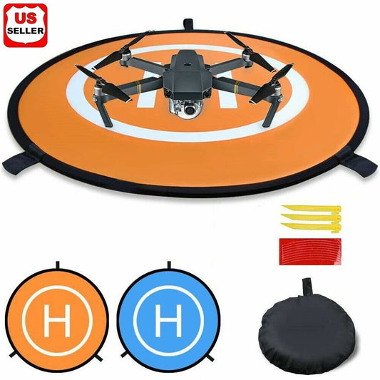 Drone Day&Night Landing Pad Launch Helipad for DJI Mavic Pro/Zoom Drone Parking