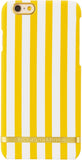 Riviera Stripes Collection Cover Case for Apple Iphone 6S/6 - Yellow/White