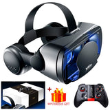 Virtual Reality 3D VR Glasses Headset Smart Helmet Smartphones Mobile Phone Lenses with Headphone Viar Binoculars Goggles Device