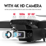 RC Drone with 4K HD Camera Extra Batteries Wifi FPV Foldable Quadcopter New 2024