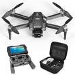 F25 GPS Drone with Camera, Foldable RC Drone with 1080P 4.3 Inch FPV Screen, 16-Min Flight, Black