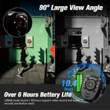 Mini Body Camera Video Recorder Built-In 32GB Memory Card with Night Vision IR & Loop Record HD 1080P, 4-6 HR Battery Life Wear