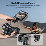 Mini Top Handle with Cold Shoe Mount for for Mirrorless/Digital Cameras/Other Small Cameras (1/4”-20 Screws) - 2756