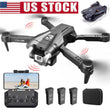 Deerc D96 4K HD Dual Camera RC Drone FPV Foldable Quadcopter Smart Obstacle Usa
