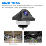 HD Reversing Camera,  170 Degrees Wide Angle Vehicle Rear View Reverse Cam, Reverse Backup Camera with Night Vision, Waterproof Car Rear View Parking Camera Monitor for 12V Truck SUV RV