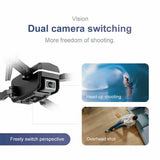 Quad Air Drone RC Drone 4K HD Dual Camera WIFI FPV KK1 2 X Battery Rc Quadcopter