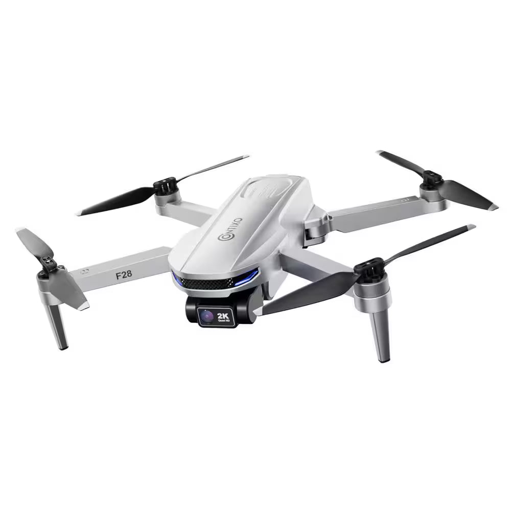Stratus 2K GPS Drone with Intelligent Flight Modes, 26-Min Flight, Brushless Motors and Carrying Case