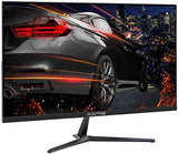 E255B-1658A 25" FHD 1080P 165Hz 144Hz 1Ms AMD Freesync Gaming LED Monitor 2X HDMI 2.0 1X Displayport RTS FPS Build-In Speakers, Machine Black, Metallic Black