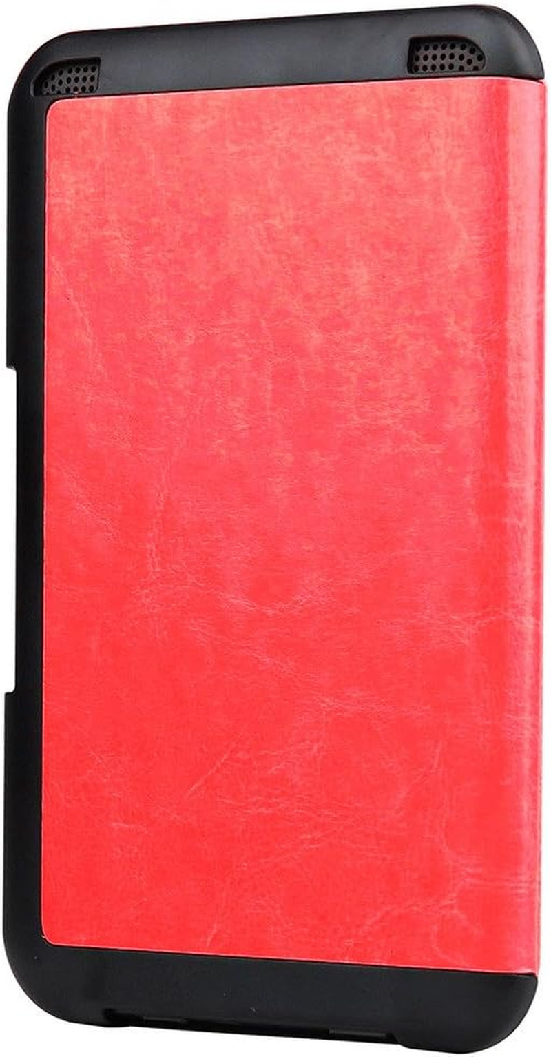 Case Cover for Amazon Kindle Keyboard (Kindle 3/ D00901) - Ultra Lightweight PU Leather Smartshell Cover for Amazon Kindle Keyboard(3Rd Generation) Tablet with 6" Display and Keyboard, Red