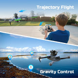 S5S Foldable Drones with Camera for Kids and Adults, Brushless Motor, 2 Batteries, Black