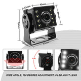 1920*1080 Recording DVR 2 Truck Backup Camera AHD Night Vision with 7" Vehicle Rear View Monitor Support SD Card