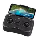 Arvo Foldable Drone with 1080P HD Camera, FPV, Obstacle Avoidance, 2-Batteries, Brushless Motors and LED Lights – Black