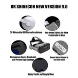 VR Shinecon Casque Viar 3D Glasses Virtual Reality Headset Helmet Goggle Lenses for Smart Phone Smartphone Video Game Binoculars