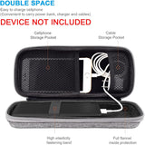 Powerbank Hard Travel Case Compatible RAV Power 26800/20100/20000Mah, Anker Power Core 26800Mah/ Powercore +26800Mah, ROMOSS 30000Mah, Miady Charger, Ekrist, Lab599 Tx500 Radio(Light Grey)