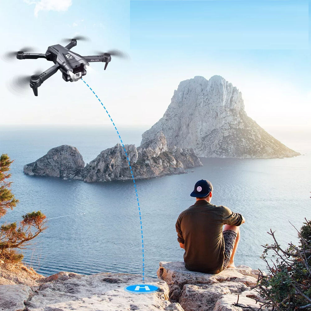 Deerc D96 4K HD Dual Camera RC Drone FPV Foldable Quadcopter Smart Obstacle Usa