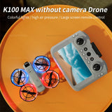 New K100 MAX GPS Drone Toy 8K Camera Large Screen Optical Flow HD Dual Camera Obstacle Avoidance Toy Gift Photography Quadcopter