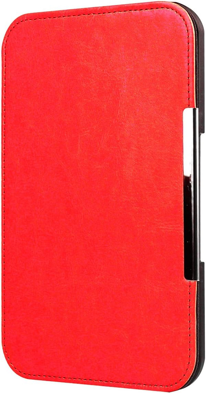 Case Cover for Amazon Kindle Keyboard (Kindle 3/ D00901) - Ultra Lightweight PU Leather Smartshell Cover for Amazon Kindle Keyboard(3Rd Generation) Tablet with 6" Display and Keyboard, Red