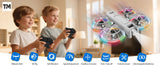 Mini Drone for Kids, Beginner-Friendly Quadcopter with 20 Colorful LED Light Modes, 3D Flips, Headless Mode, Propeller Guards, 2 Rechargeable Batteries
