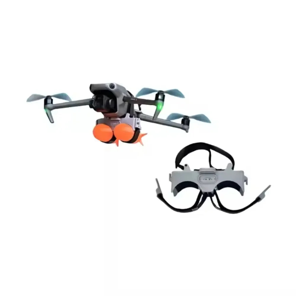 Drone Light Induction Remote Control Distance Unlimited Rescue Delivery 2 Way Releaser Double Thrower for  Mavic 3 2 3E 3T