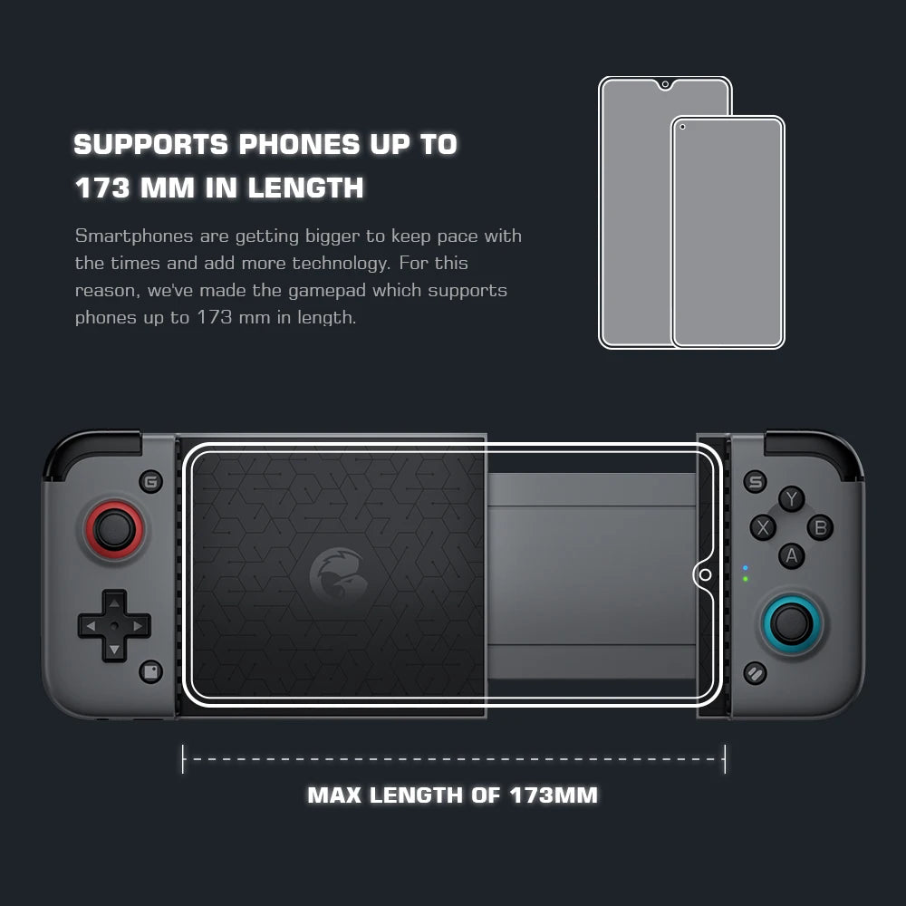 Gamesir X2 Bluetooth Mobile Gamepad Wireless Game Controller for Android and Apple Iphone Cloud Gaming Xbox Game Pass STADIA