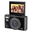 64MP Digital Camera for Photography 4K Video Vlogging Camcorder Youtube Webcam Cameras 18X Digital Zoom Camera 3" Flip Screen