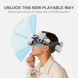 BOBOVR M3PRO Battery Head Strap Suitable for  Quest 3S VR Multi-Point Adjustment 5200Mah Battery Pack VR Accessories