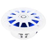 Boss Audio 6.5" MRGB65 Speakers W/Rgb Lighting - White - 200W
