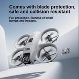 V66 Mini Drone 4K Profesional Dual Camera Headless Mode Obstacle Avoidance Wifi FPV Dron 360° Flip RC Quadcopter Toys for Kids