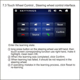 7 in Double Din Car Stereo Radio with Mirrolink Bluetooth Backup Camera
