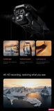 2024 New RC Drone with 4K Ultra HD Triple Camera, Wifi FPV Foldable Quadcopter +4 Battery,