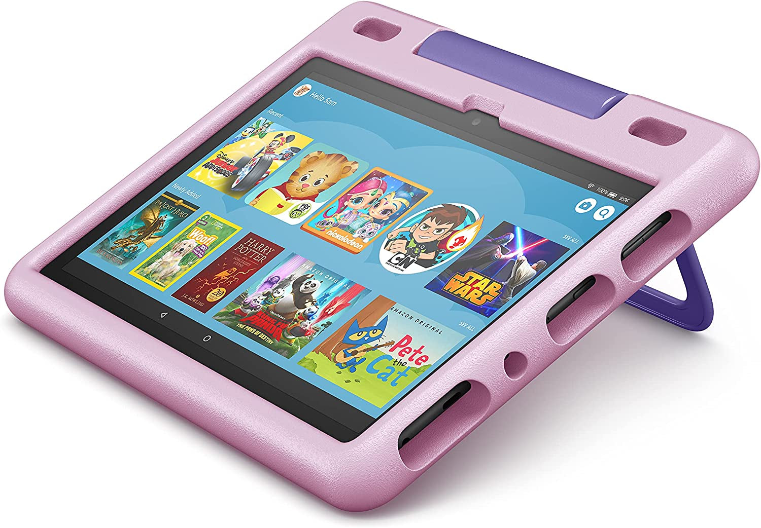 Kid-Proof Case for Fire HD 10 Tablet (Only Compatible with 11Th Generation Tablet, 2021 Release) – Lavender
