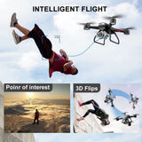 V14 Professional Drone 6K HD Dual Camera Wifi FPV Portable RC Quadcopter 2 Battery,Drones Suitable for Adults & Beginners.Logistics Is Randomly Sent by Ups,Usps,Self-Pickup.