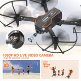 AVIALOGIC Mini Drone with Camera for Kids, Remote Control Helicopter Toys Gif...