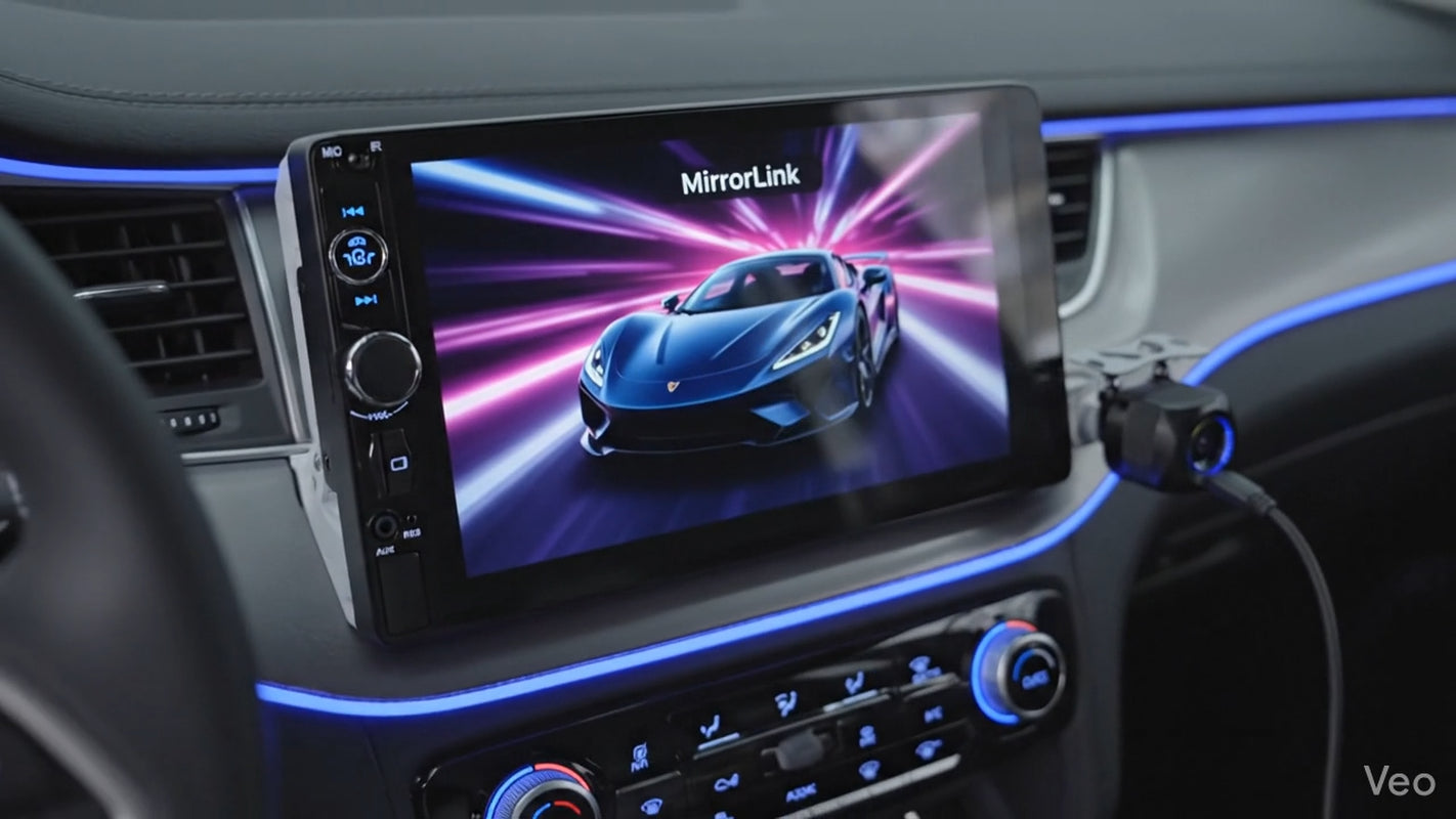 Pantalla HD Radio Bluetooth Para Carro Auto Con Camara De Reversa Retroceso 2026