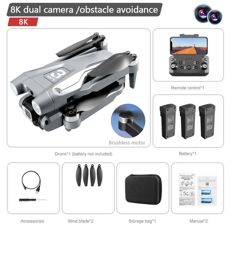 DT908 Pro Max HD Drone-New