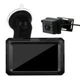 Baby Car Mirror1080P Baby Monitor with Camera Baby Car Mirror with 4.3'' IPS Screen Night Vision Function Adjustable Wide