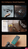2024 New RC Drone with 4K Ultra HD Triple Camera, Wifi FPV Foldable Quadcopter +4 Battery,