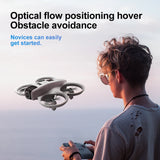New V66 Mini Drone WIFI FPV Hover 4K Professional HD Camera Pocket Coloful Lights Dron Rc Plane Foldable RC Quadcopter Boy Toys