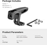 Mini Top Handle with Cold Shoe Mount for for Mirrorless/Digital Cameras/Other Small Cameras (1/4”-20 Screws) - 2756
