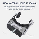 VR Shinecon Casque Viar 3D Glasses Virtual Reality Headset Helmet Goggle Lenses for Smart Phone Smartphone Video Game Binoculars
