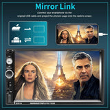 Pantalla HD Radio Bluetooth Para Carro Auto Con Camara De Reversa Retroceso 2026