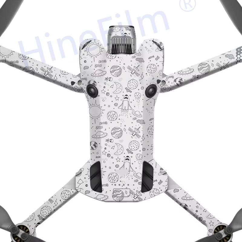 Skin for Mini 4 Pro Drone Decal Skins for DJI Mini4 Pro Premium Sticker ANTI-SCRATCH Protective Wrap Cover Film