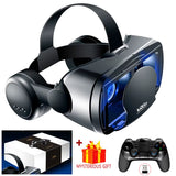 Virtual Reality 3D VR Glasses Headset Smart Helmet Smartphones Mobile Phone Lenses with Headphone Viar Binoculars Goggles Device