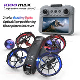 New K100 MAX GPS Drone Toy 8K Camera Large Screen Optical Flow HD Dual Camera Obstacle Avoidance Toy Gift Photography Quadcopter