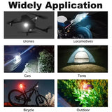 Universal LED Strobe Lights Motorcycle/Bike/Aircraft/Drone anti Collision Warning Light Night Flying Blinking Signal Indicator
