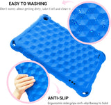 Fire 7 Tablet Case for Kids,Not Compatible with 2022 New,  Extra Thick Protective Layer Double-Layer Shockproof in Four Corners Compatible with 9/7/5Th Generation 2019/2017/2015 Release (Blue)