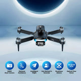 Contixo F19 Arvo Foldable Drone with 1080P HD Camera, FPV, Obstacle Avoidance, 2 Batteries, Brushless Motors & LED Lights – Black