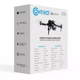 Contixo F19 Arvo Foldable Drone with 1080P HD Camera, FPV, Obstacle Avoidance, 2 Batteries, Brushless Motors & LED Lights – Black