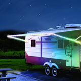 120 Volts Multicolor LED Strip Lights with Remote Control for RV Vehicle