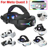 Head Strap  Quest 3 Comfort Sponge VR Headwear Charging Headset with Built-In 8000/6000Mah Batteries for VR Accessories